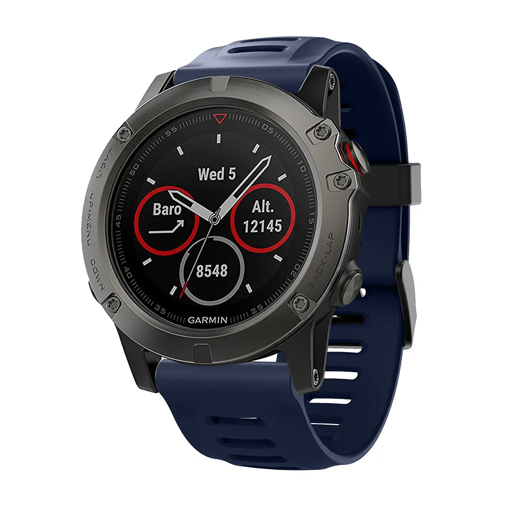 Силиконовый браслет на запястье для Garmin Fenix 5X/5 Xplus/Fenix 3/Fenix 3 HR замена 26 мм спортивный модный ремешок для смарт-часов Garmin gps