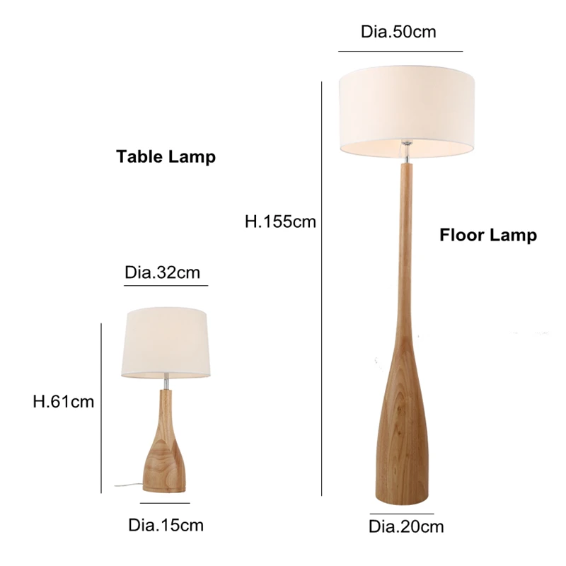 Простой скандинавский напольный светильник с деревянными ножками, тканевый абажур, японский E27 Теплый напольный светильник для гостиной, спальни, ресторана, деревянный Настольный светильник