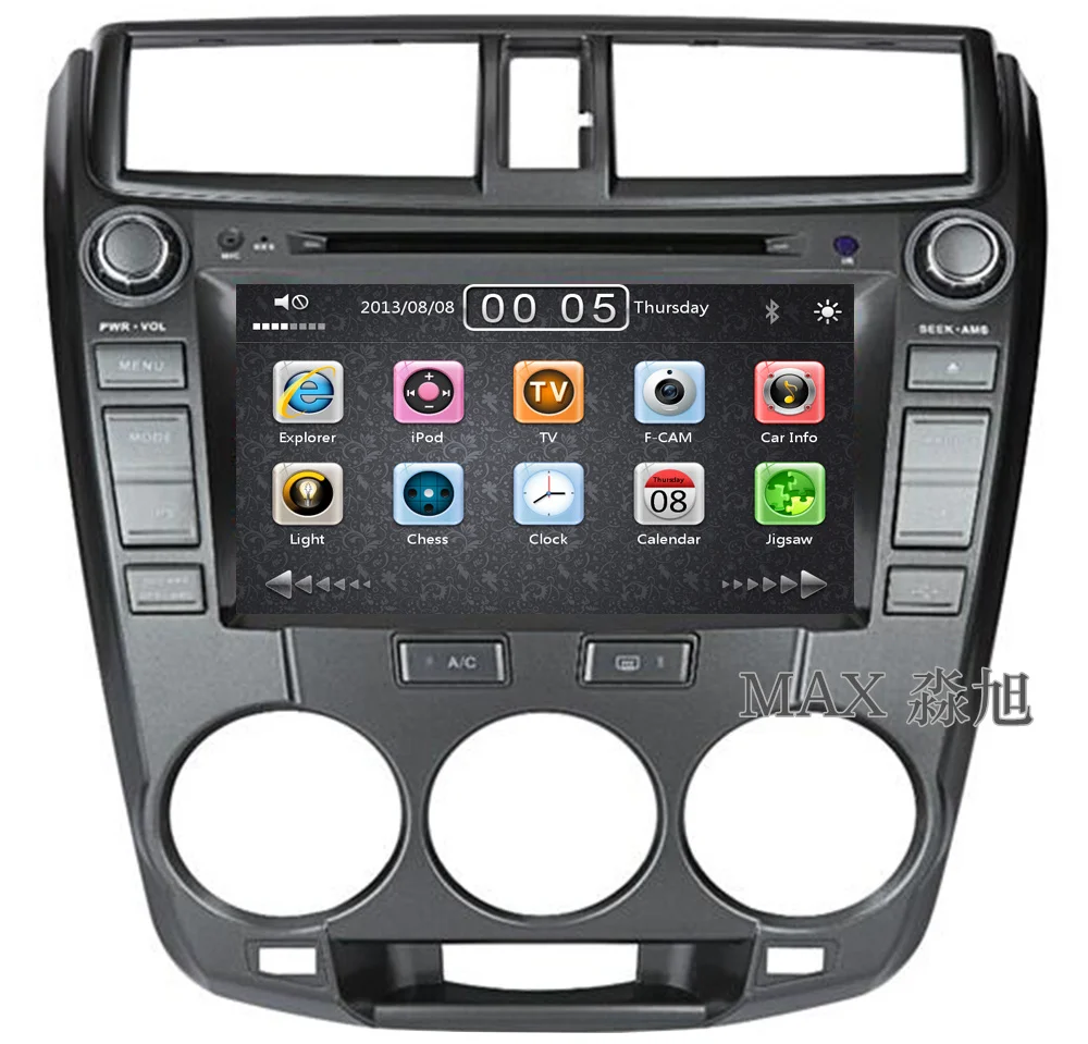 Sale MAX 2 din 8" Car DVD Player For Honda City 2008-2012 Car Radio RDS GPS Navigation System Free Map 3G 1080P Bluetooth call/music 0 Sale MAX 2 din 8" Car DVD Player For Honda City 2008-2012 Car Radio RDS GPS Navigation System Free Map 3G 1080P Bluetooth call/music 0