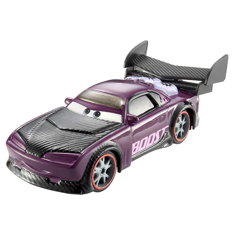 Дисней Pixar тачки меняющие цвета Dinoco Молния Маккуин автомобиль 1:55 литья под давлением пластиковая модель автомобиля коллекция детская игрушка подарок - Цвет: Boost