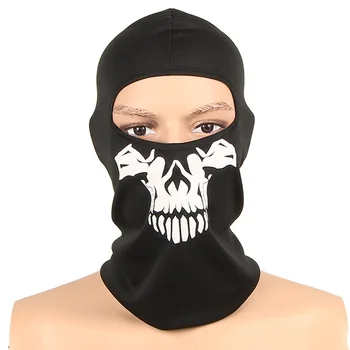 

2019 Skull Skeleton Mask Outdoor Motorcycle Bicycle Multi Function Headwear Hat Scarf Half Face Ski Masks