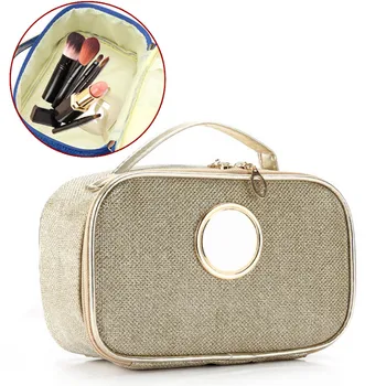 

2018 new fashion Women's Makeup Cosmetic Bag Ladies Storage Luxury Glitter Handbag Fashion Pouch 88 LXX9