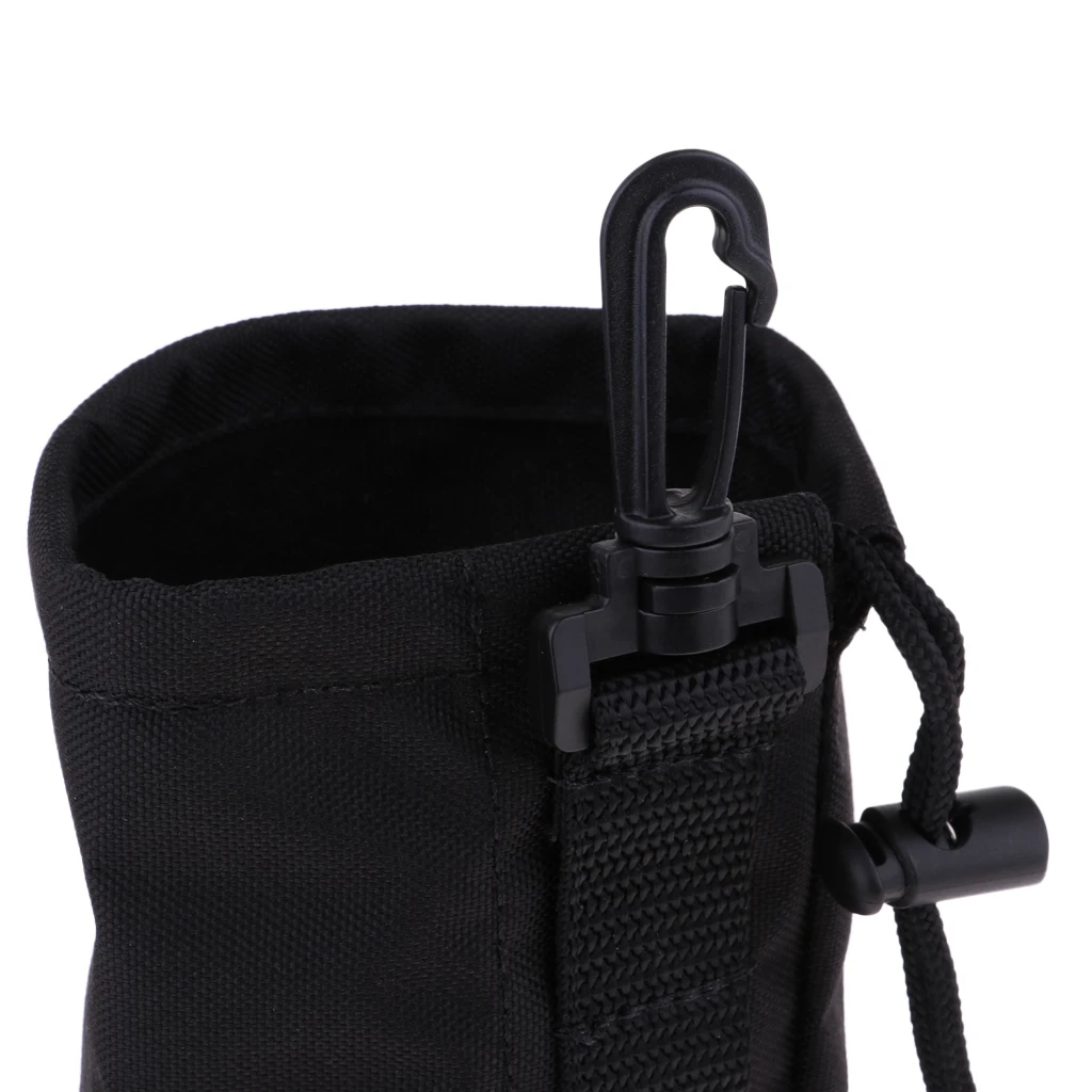 21 cm*10 cm 840D Oxford Fabric D Ring Scuba Diving Snorkel SMB Premium Compact Drawstring Gear Mesh Bag Carry Bag Pouch Pocket 