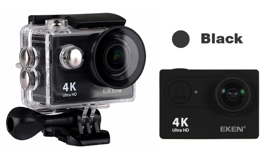 eken H9 H9R со сверхвысоким разрешением Ultra HD, 4K 30fps экшн Камера с водонепроницаемым чехлом и возможностью погружения на глубину до 30 м 2-дюймовый ЖК-дисплей Экран пульт дистанционного управления Wi-Fi Go Extreme pro спортивные Камера