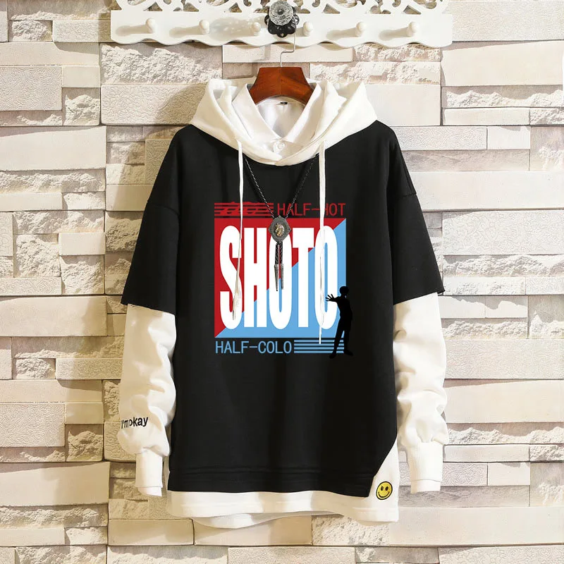 Cosroad Anime Boku No My Hero Academia Todoroki Shoto Cosplay Hoodie Men Women Sweatshirt Coat Top (3)