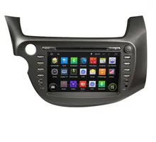 Rom 16 G 1024 * 600 Quad Core Android 4.4.4 FIT HONDA fit Jazz 2007 2008 2009 2010 2011 2012 2013 Car DVD Player GPS TV 3G radio