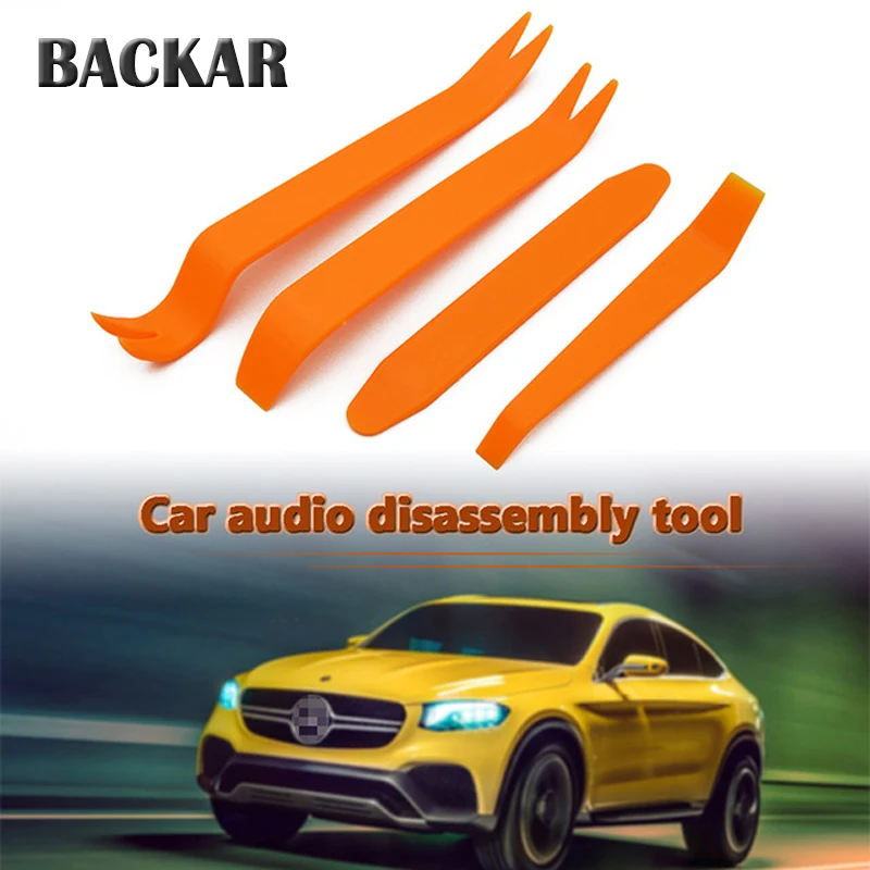 

Backar 4pcs Universal Auto Car Styling Plastic Fastener Clips Removal Install Repair Tools For Honda VW Ford Peugeot Accessories