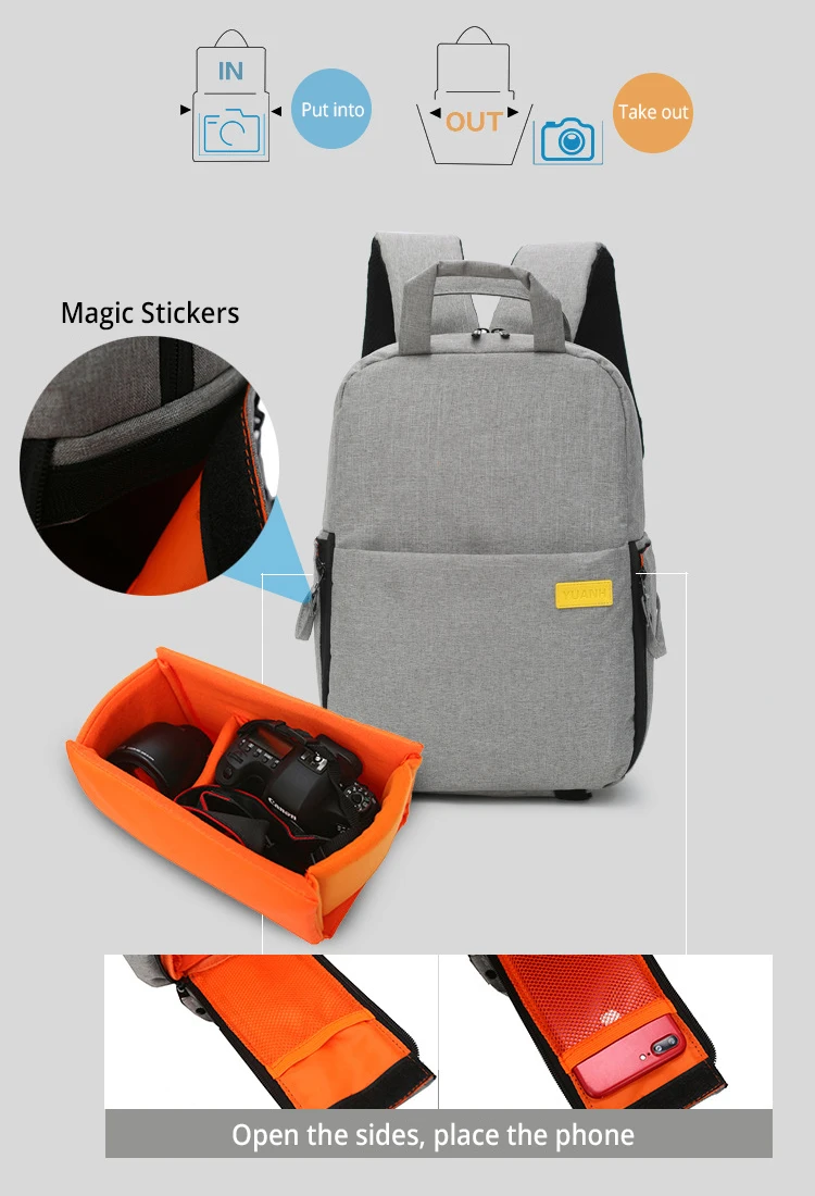 SANGER водонепроницаемый чехол для камеры Многофункциональный Рюкзак SLR специализированная фотография двойной наплечный объектив сумка для Nikon Canon sony