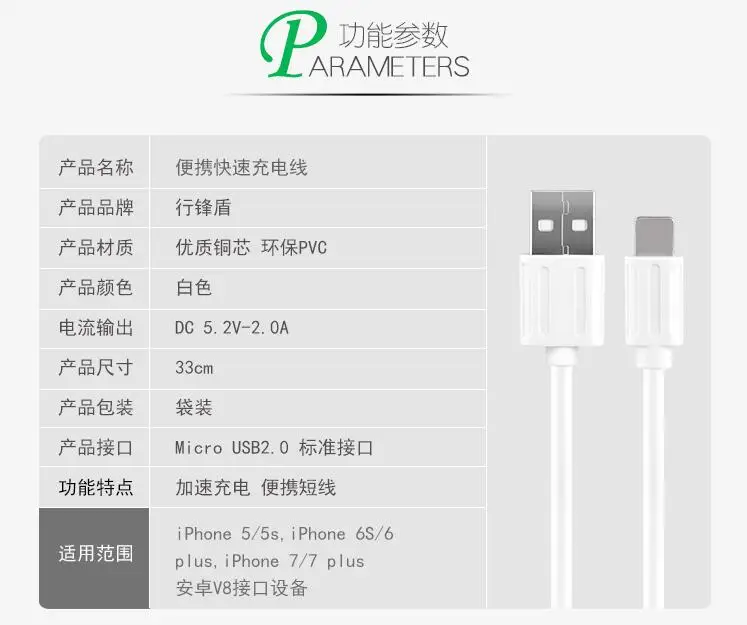 Короткий USB Data Кабель для подзарядки для iphone XS XR X 8, 7, 6, 6 S 5S 5 Plus Lightning iPad Mini зарядный шнур Мощность банк 0,3 м