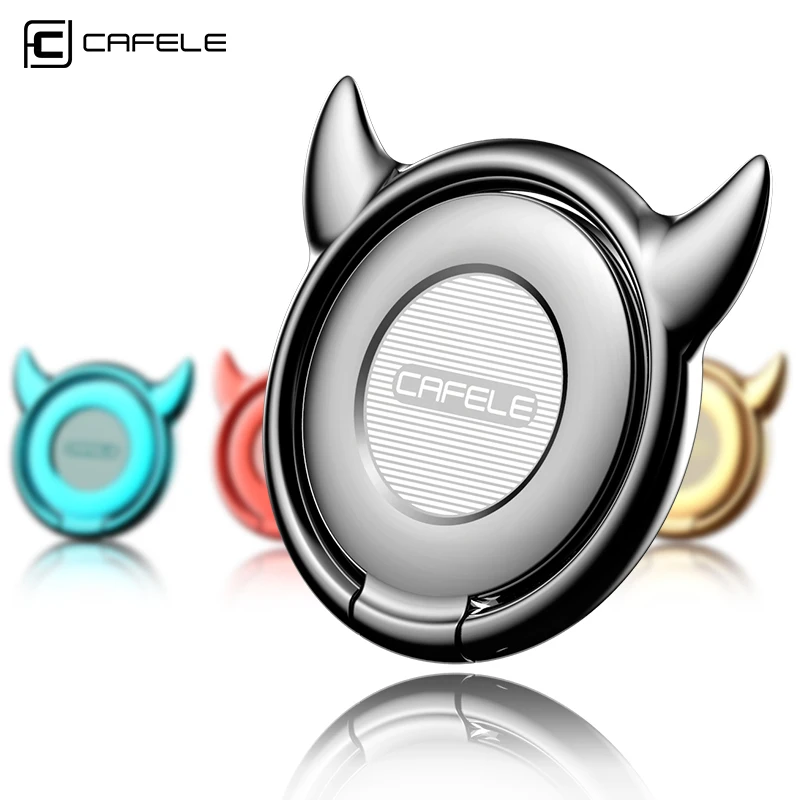 

CAFELE Mini Cute Finger Ring Holder for iPhone Sumsung Huawei Xiaomi All Smart Phones Rotatable Universal Holder With Magnet