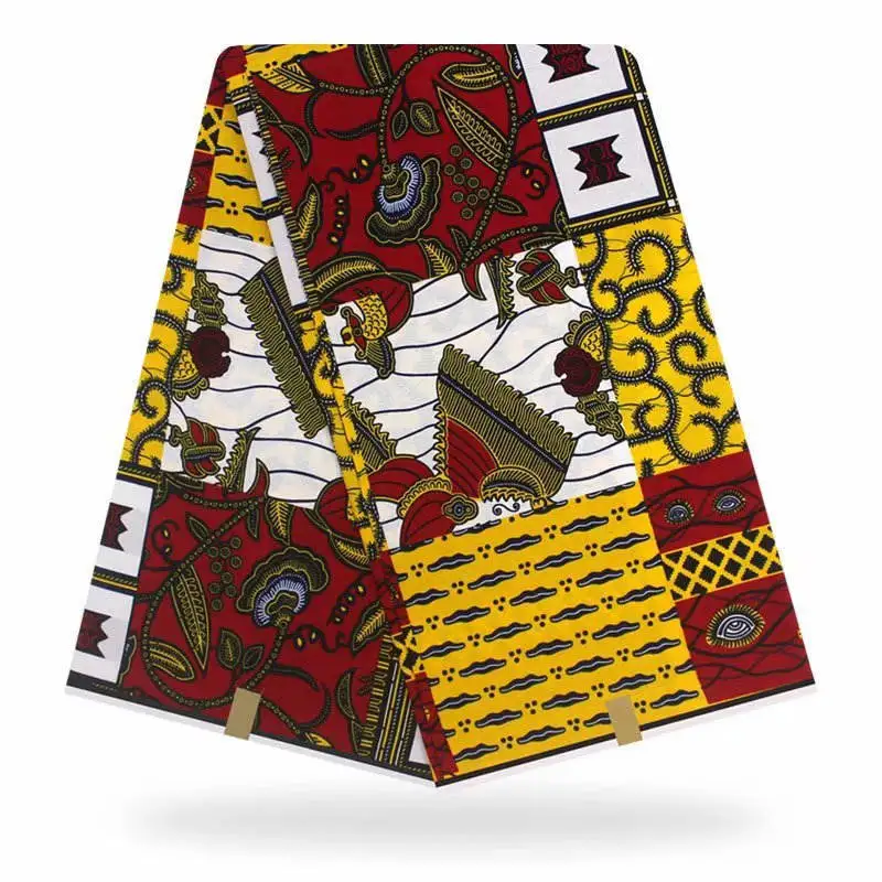 

Freeshipping! new arrival 100 cotton african wax cloth hollandais wax african hollandais real dutch wax 6yards/piece ! P50802