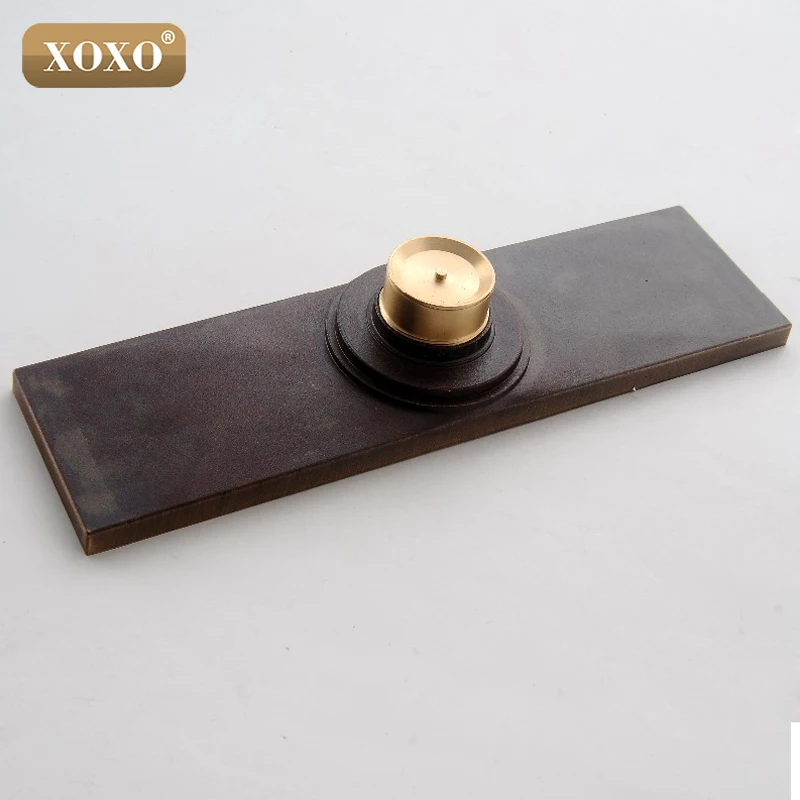 Линейный Слив для ванной XOXO 8*20 см/8*30 см в европейском стиле из античной латуни