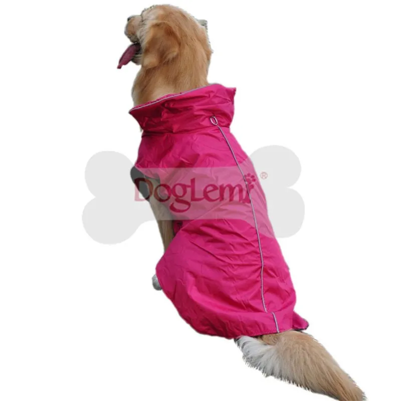 Высокое качество большая собачья куртка золотой ретривер водонепроницаемая одежда для домашних животных Одежда для больших собак xs-xxxl 6 цветов