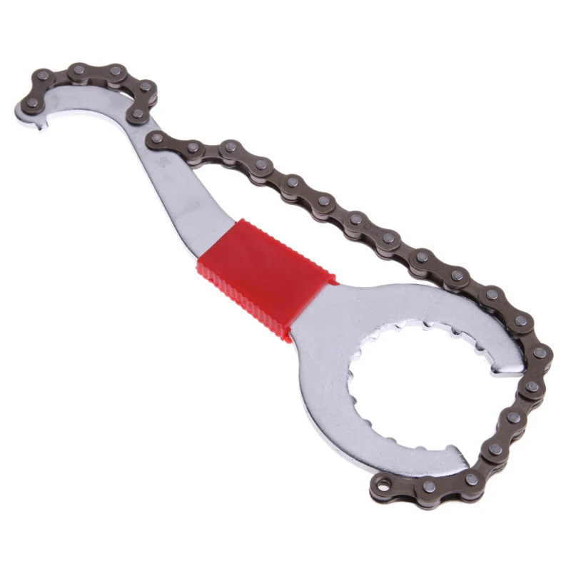 Велосипедная цепь, хлыст, нижний кронштейн, гаечный ключ свободного хода, удобный инструмент для ремонта велосипеда, инструмент для сборки, 23 см, цепной ключ