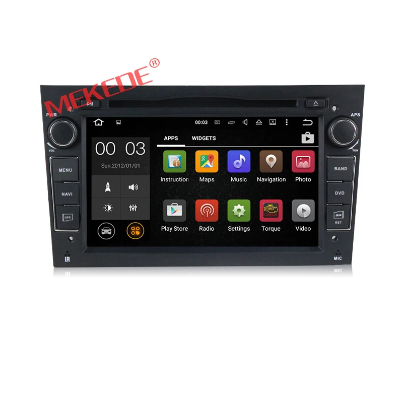 Sale HD 1024*600 Quad Core Android 7.1 Car tape recorder GPS DVD Player For Opel Astra H Vectra Corsa Zafira B C G support OBD2 DVR 4
