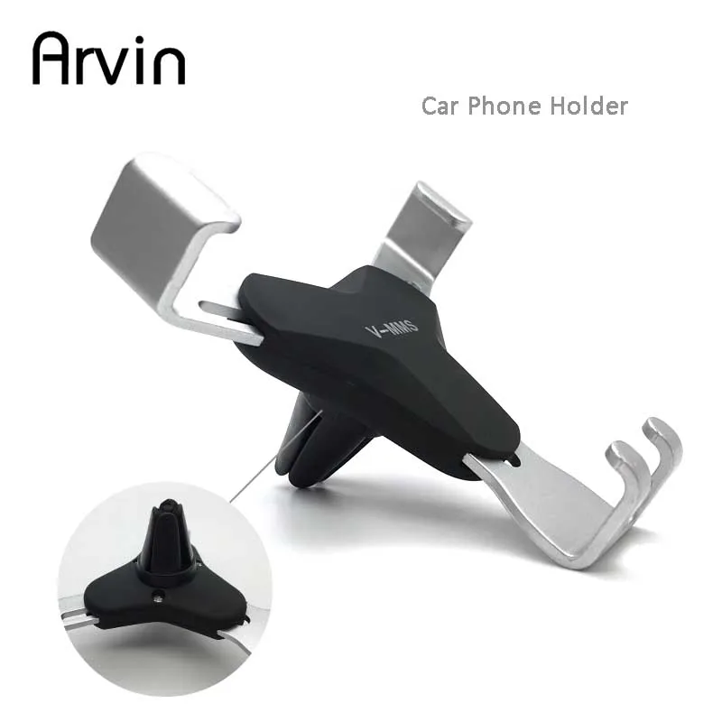 

Car Phone Holder Universal Air Vent Mount Clip Cell Holder For Phone In Car No Magnetic Mobile Phone Stand Holder Smartphone