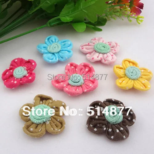 Buy 60x U Pick Fabric Flower Appliques sew/craft