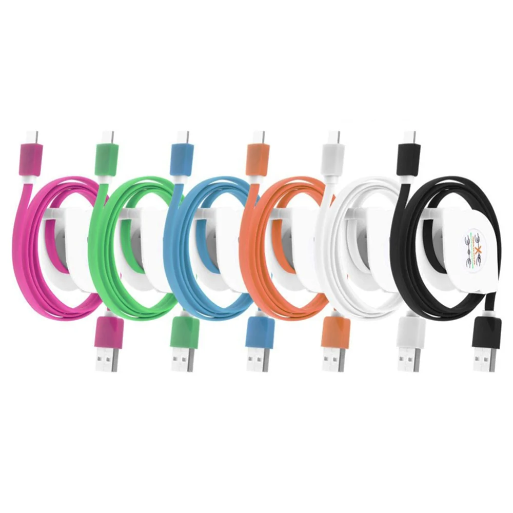 100 шт./лот 1 м 3 фута выдвижной USB 3. 0 Type C кабель для Samsung Huawei Xiaomi LG | Электроника