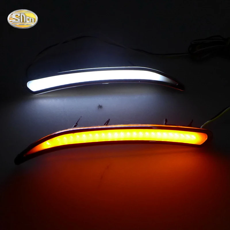

SNCN LED Daytime Running Lights for Opel Insignia 2010 2011 2012 2013 2014 2015 Regal GS Fog lamp ABS 12V DRL