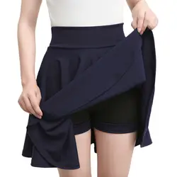 Новая женская летняя модная плиссированная мини-юбка с высокой талией больших размеров 2019, облегающая Сексуальная Повседневная короткая