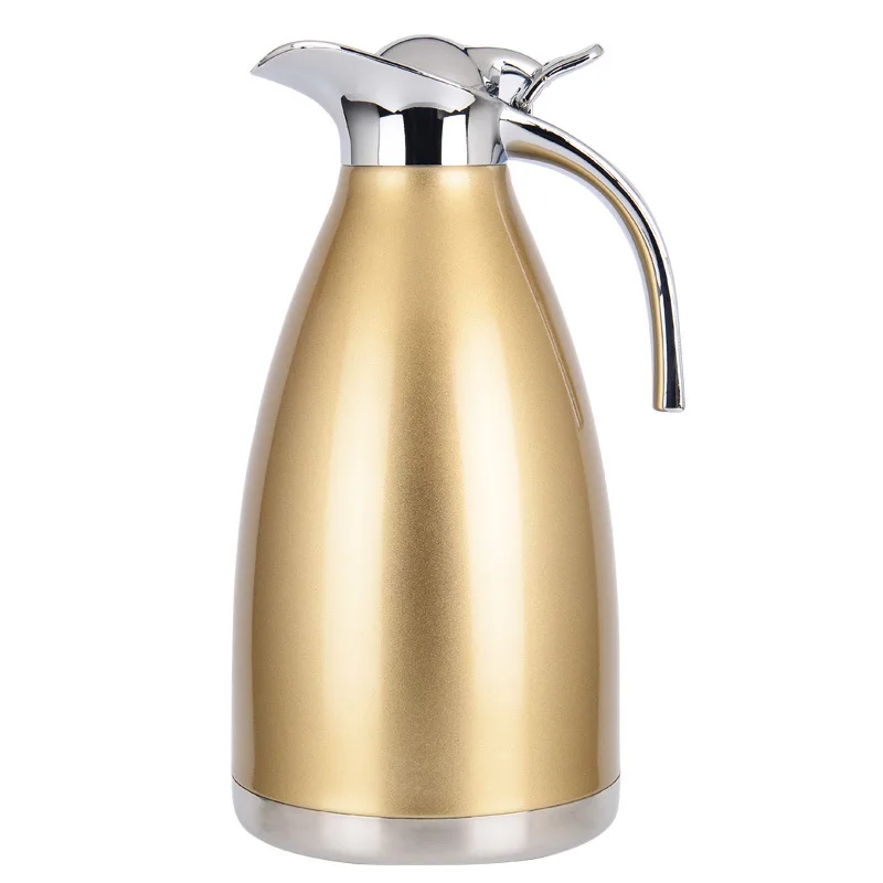 Household stainless steel hot water bottle European vacuum insulation