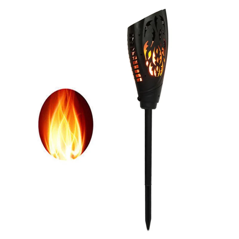 

Solar powered LED Flame Lamp Waterproof 99LEDs Lawn Flame Flickering Torch Light Outdoor Solar LED Fire Lights Garden Decoration
