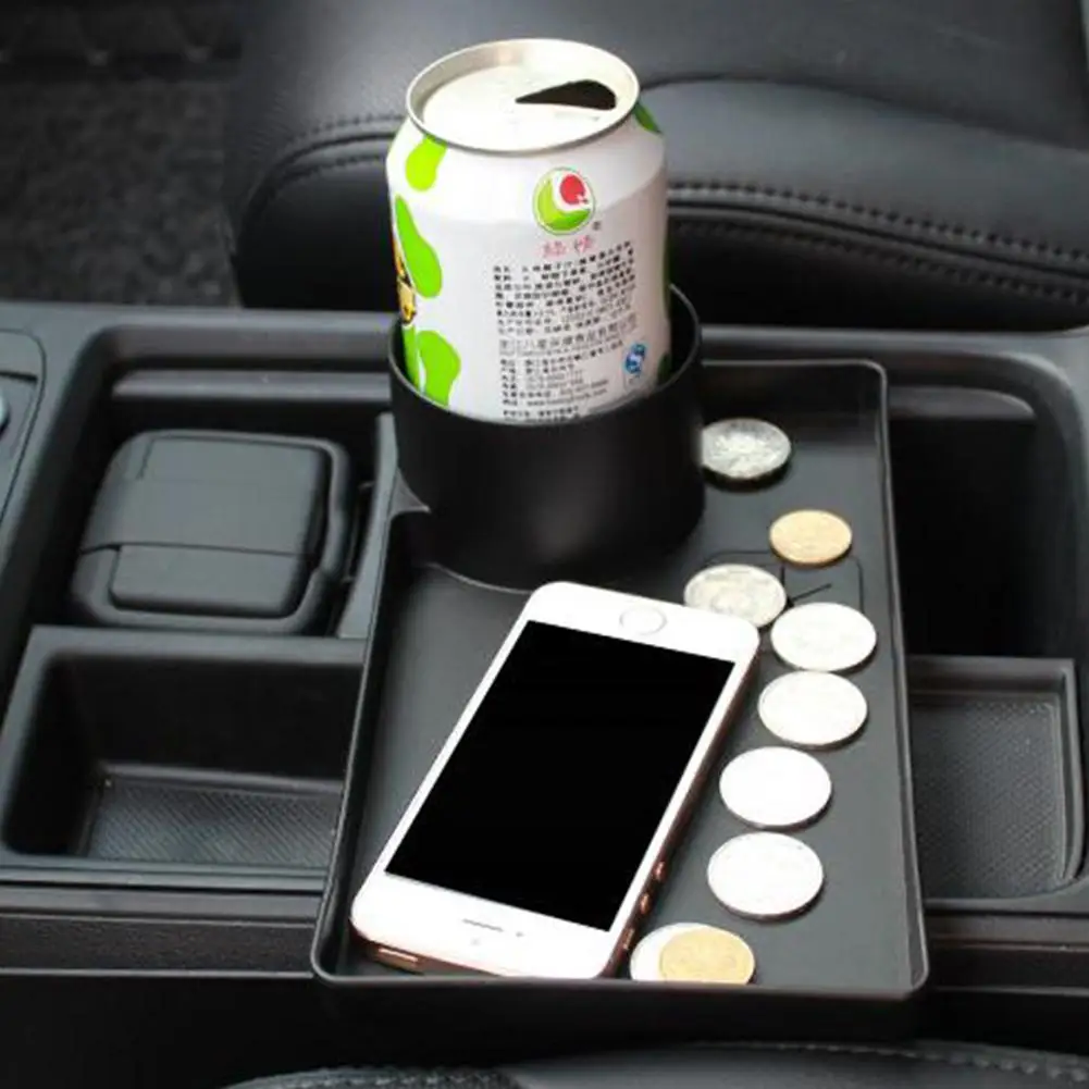 Автомобильное кресло щелевая коробка для хранения многофункциональная автомобильная подставка для стаканов для напитков для бумажника телефона, сигаретного отсека, карманные аксессуары