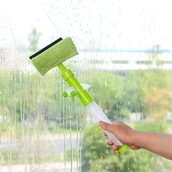 

New Hot Spray Type Brushes Cleaning Multifunctional Cleaner Helper Car Window Wizard Washing Tool