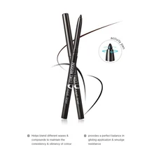 Водонепроницаемый Eye Liner ручка гладкая гель карандаш для глаз Макияж Smoky Eyes длительный X2