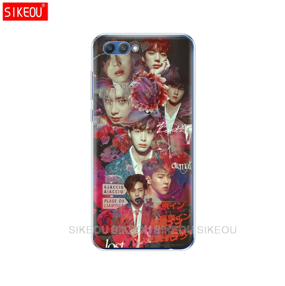 Силиконовый чехол для телефона Huawei Honor 10 V10 3c 4C 5c 5x 4A 6A 6C pro 6X 7X 6 7 8 9 LITE Monsta X KPOP Boy