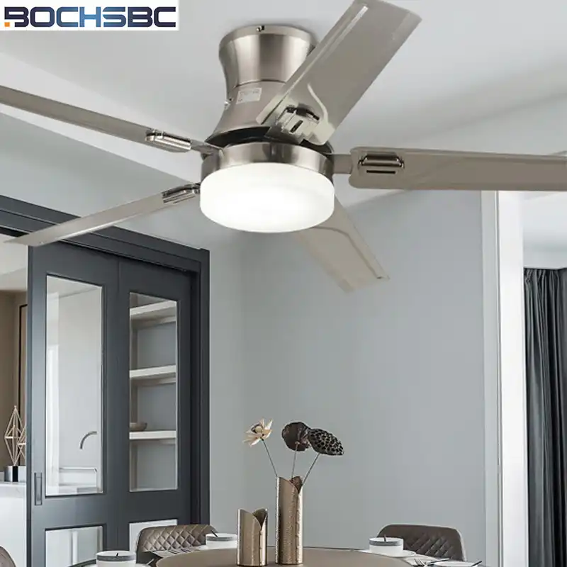 Bochsbc Stainless Steel Ceiling Fan Light For Dininig Room Living Bochsbc Stainless Steel Ceiling Fan