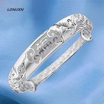 

10 styles Size adjustable Bangle & Bracelet female pure Authentic 100% 929 Sterling Silver Luxury Jewelry girlfriend gift