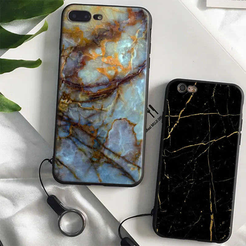 

Marble Pattern beautiful coque TPU soft silicone Phone Case cover Shell For Apple iPhone 5 5s Se 6 6s 7 8 Plus X XR XS MAX