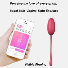 Libo Remote Control App Vibrator Sex Toy for Couple Vibrating Egg Stimulator kegel balls Sex products G Spot vibrator for women