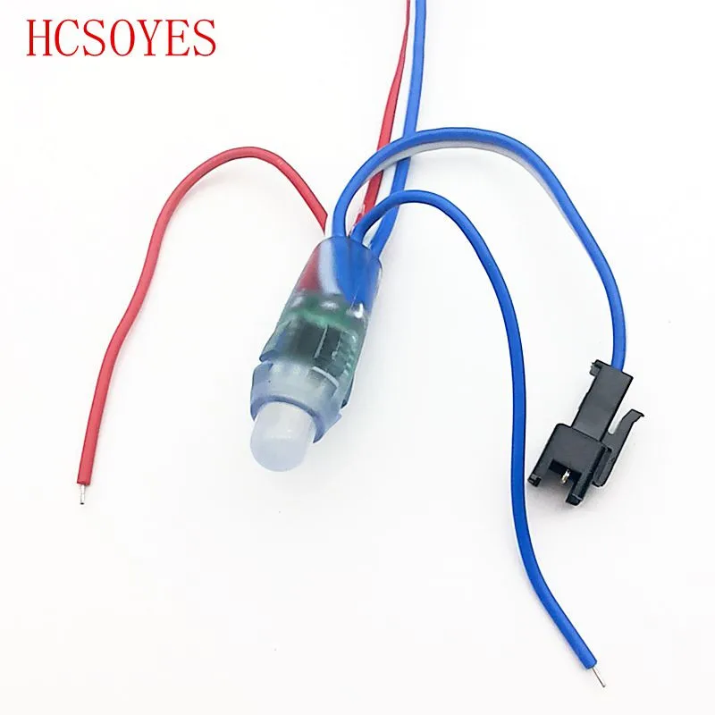 1000 шт. 12 мм WS2811 2811 IC полноцветный пиксельный светодиодный модуль света DC 5 В/12 В