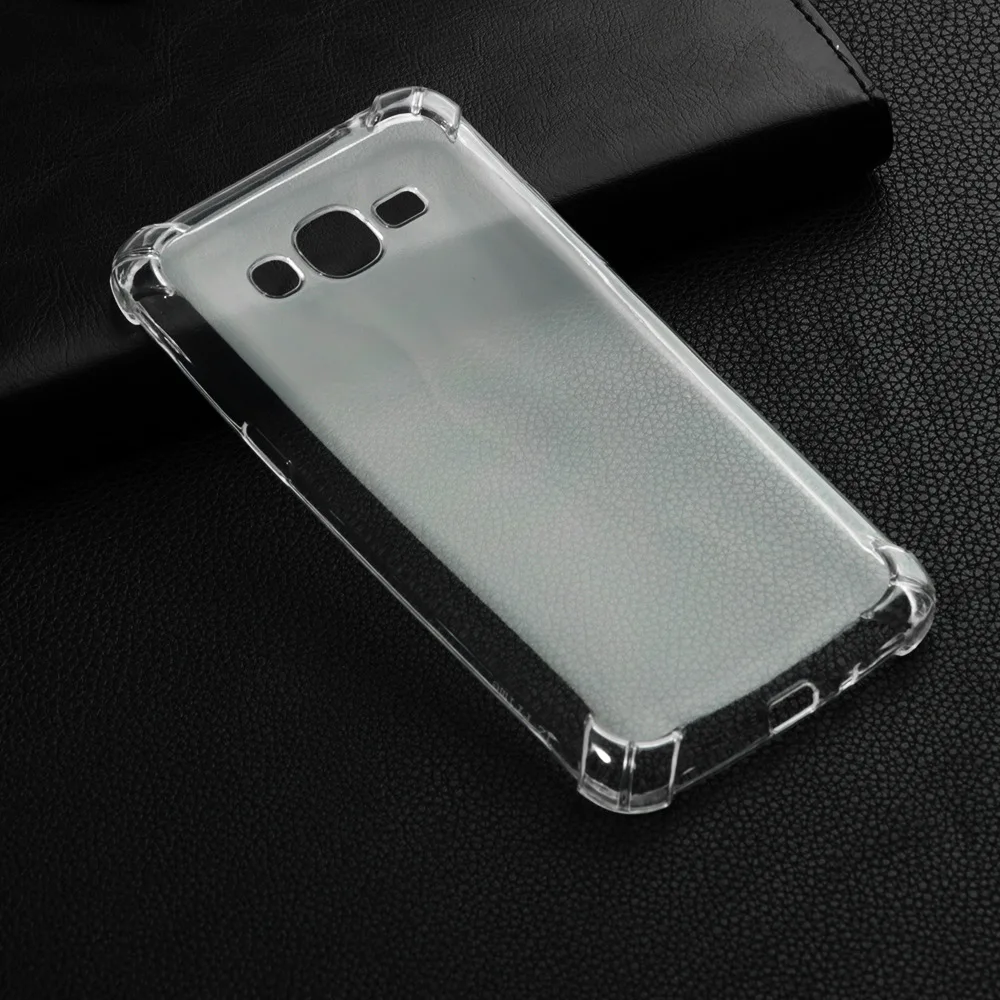 High quality transparent reinforced Anti-falling Soft Silicone phone case For Samsung Galaxy J2 Prime coque funda etui cover |