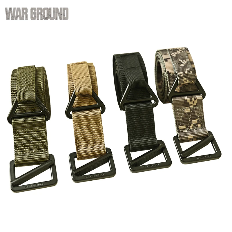 

Tactical belt men's outdoor heavy general purpose nylon adjustable military tactical belt