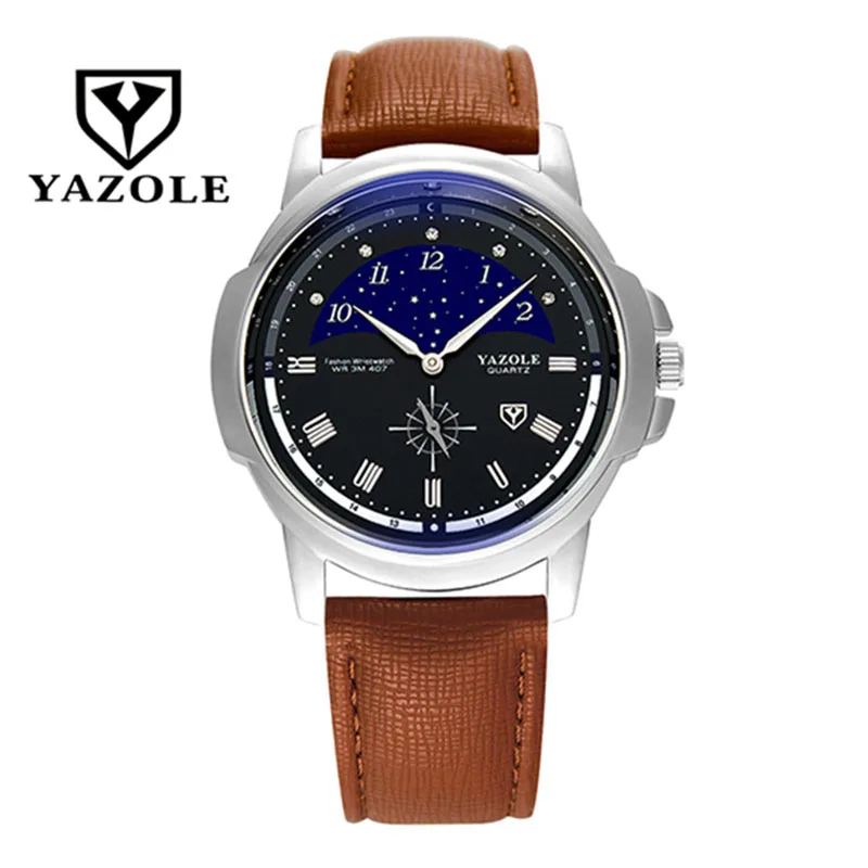 YAZOLE Watch Men Watches Top Brand Luxury Male Clock Business Mens Wrist Watch Small Second Dial ...