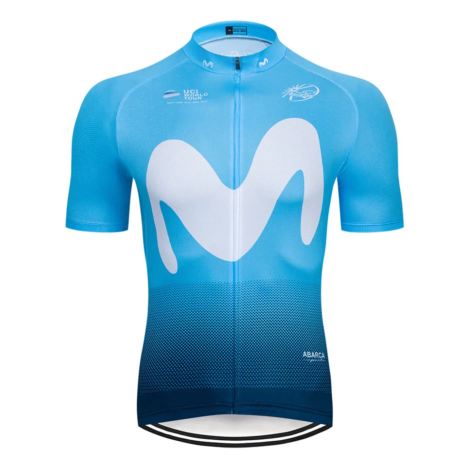 

2019 Hot Men Cycling Jersey Tops/Short Sleeve Bike Clothing Summer Style Pro MTB Bike Jersey Shirt