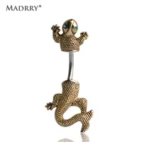 Новый дизайн геккон ящерица пирсинг для пупка пирсинг для тела ювелирные изделия Bijuterias индивидуальные аксессуары 1,4 мм штанга - изображение