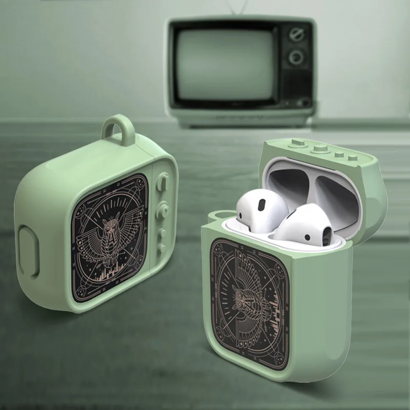  Charging Headphones Cases For Air Pods Cover With Key Rings Strap (10)