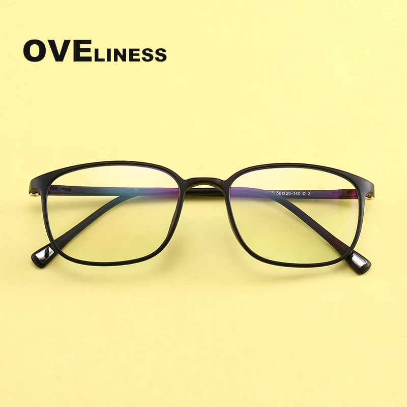 Buy TR90 Slim glasses frame men Fashion myopia