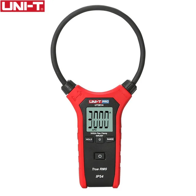 UNI-T UT281A Smart AC Digital Flexible Clamp Meter Multimeter Handheld Voltage Current Resistance Frequency 0.01A-3000A | Инструменты