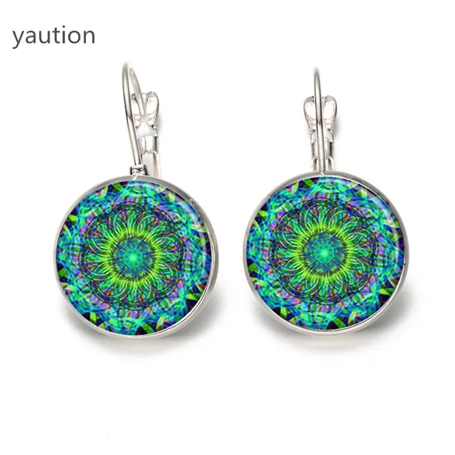 Fashion 2018 New Jewelry Earrings For Women Om Symbol Buddhist Zen Fashion 2018 New Jewelry Earrings For Women Om Symbol Buddhist Zen Yoga Charm Henna Mandala