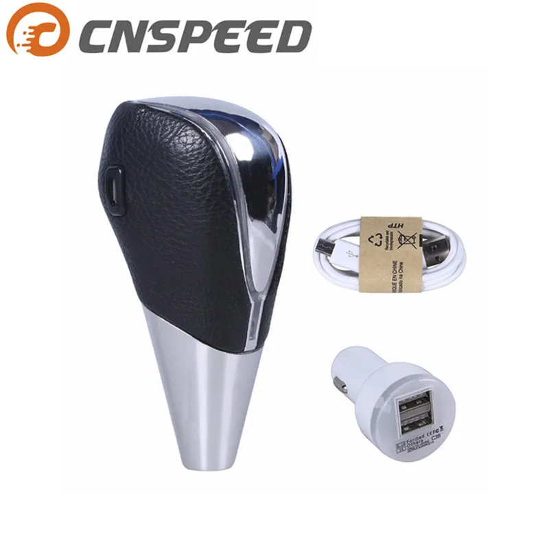 CNSPEED Universal Brightness Car Gear Shift Knob LED Shift Knob Magic