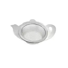 100 шт. ситечко для чая из нержавеющей стали с ручкой Сетчатый Контейнер для заварки держатель для чайные кружки чашки свободное заваривание чая инструменты