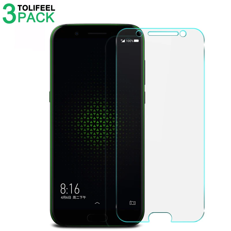 

3Pcs Tempered Glass For Xiaomi Black Shark Screen Protector 2.5D 9H Protective Film For Xiaomi Blackshark On Glass