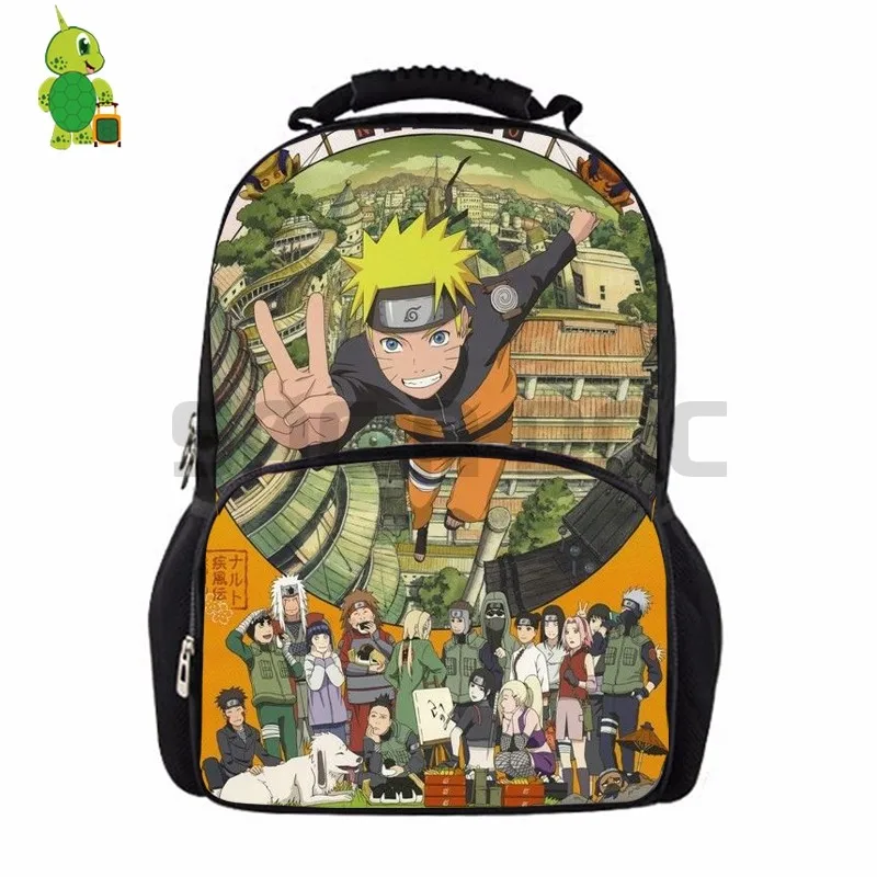 naruto with backpack