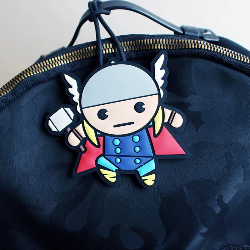 Travel Accessories Cartoon Silica Gel Spiderman Luggage Tag Women Portable Label Suitcase ID Address Holder Baggage Boarding Travel Accessories Cartoon Silica Gel Spiderman Luggage Tag Women Portable Label Suitcase ID Address Holder Baggage Boarding