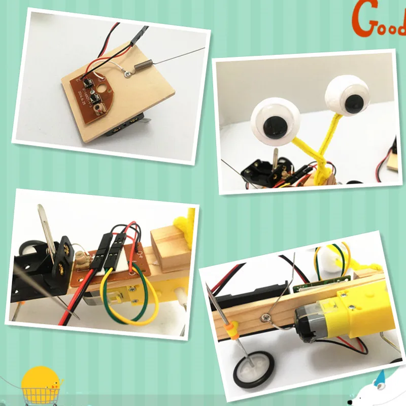 Happyxuan Diy Telecontrol Robot Reptile Model Science Experiment Invention Assembling Electric Toys Material Happyxuan Diy Telecontrol Robot Reptile Model Science Experiment Invention Assembling Electric Toys Material